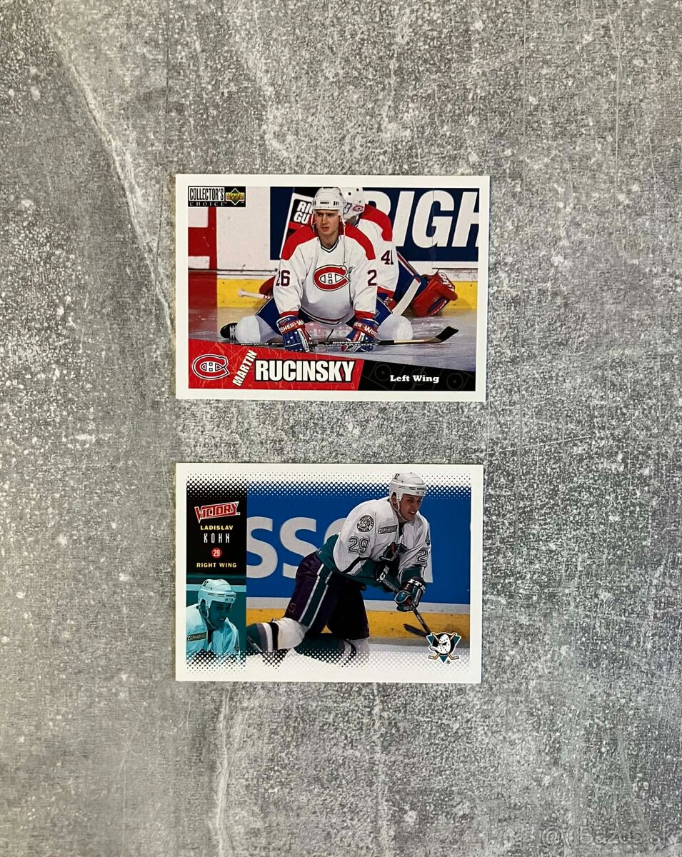 Hokejové kartičky / karty - Češi v NHL - 6