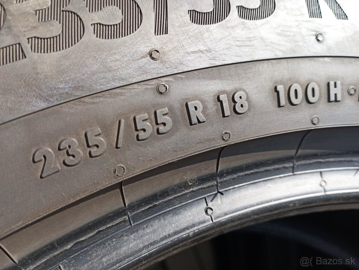 235/55/18 Continental zimné pneu 4ks - 6