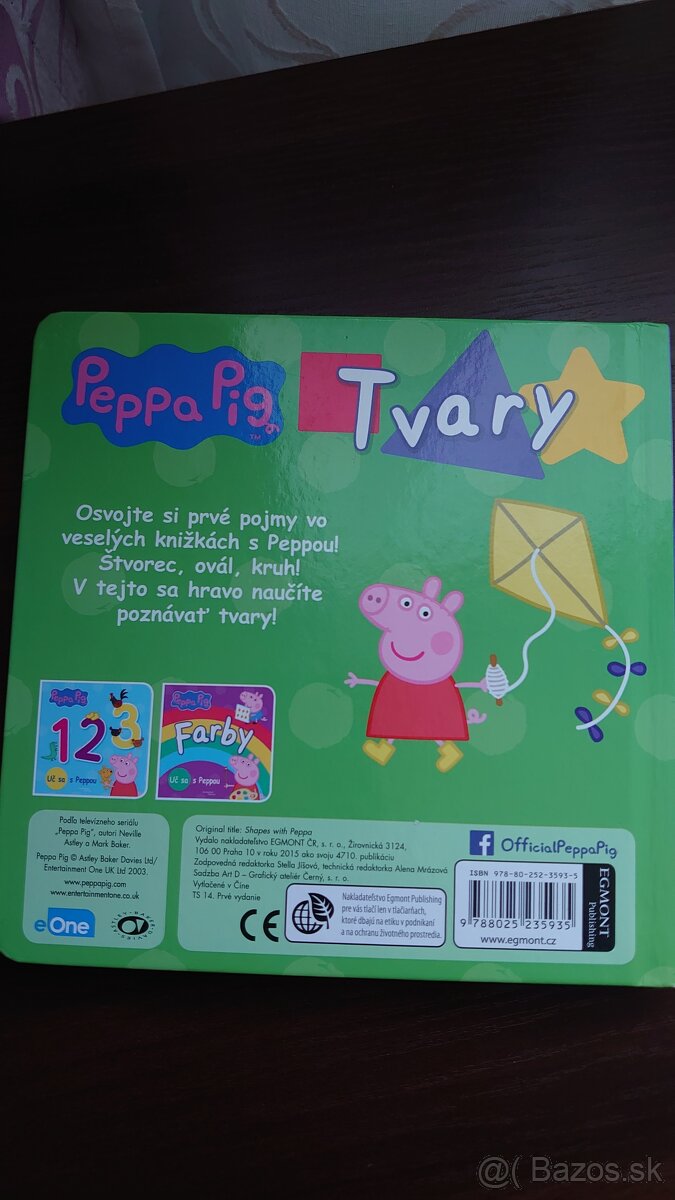 Peppa Pig kniha Tvary - 6