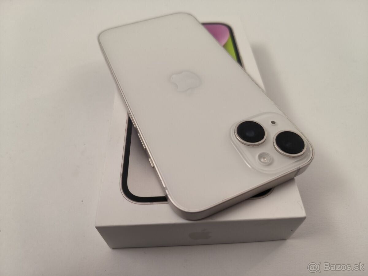 apple iphone 14 128gb Starlight / Batéria 100% - 6