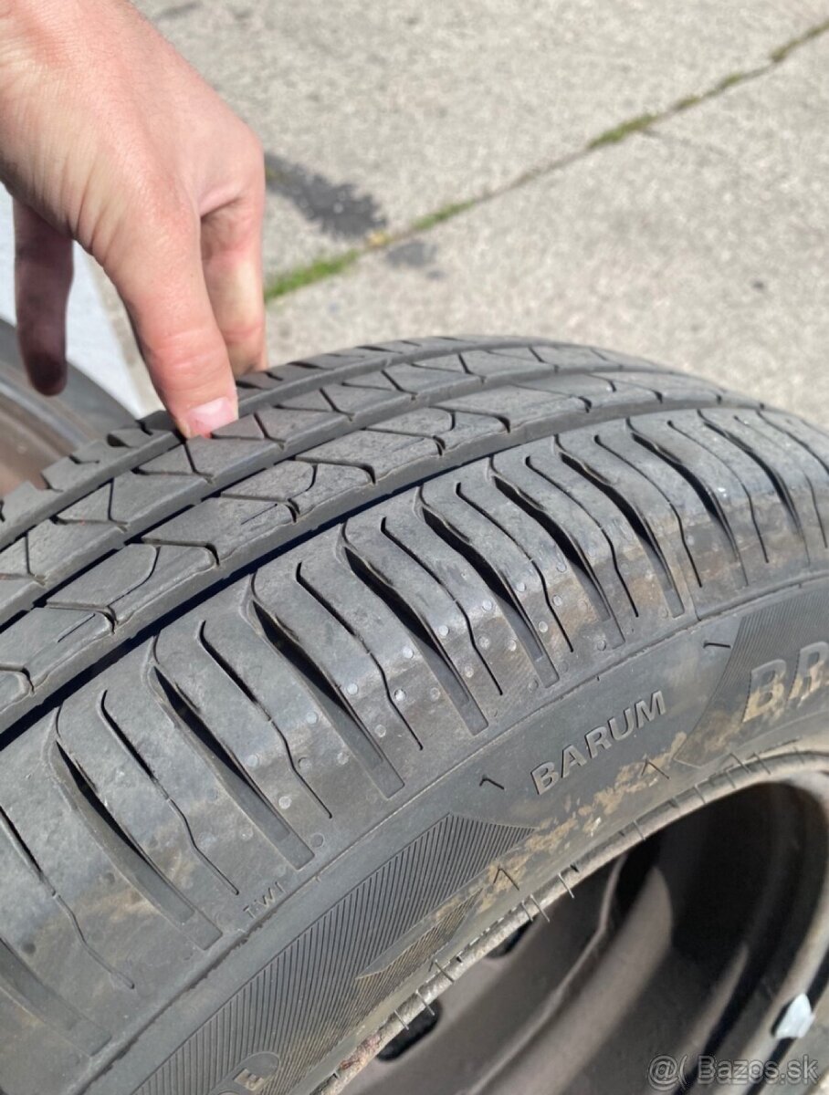 kolesá Barum BRAVURIS 6 na plechových diskoch - 6