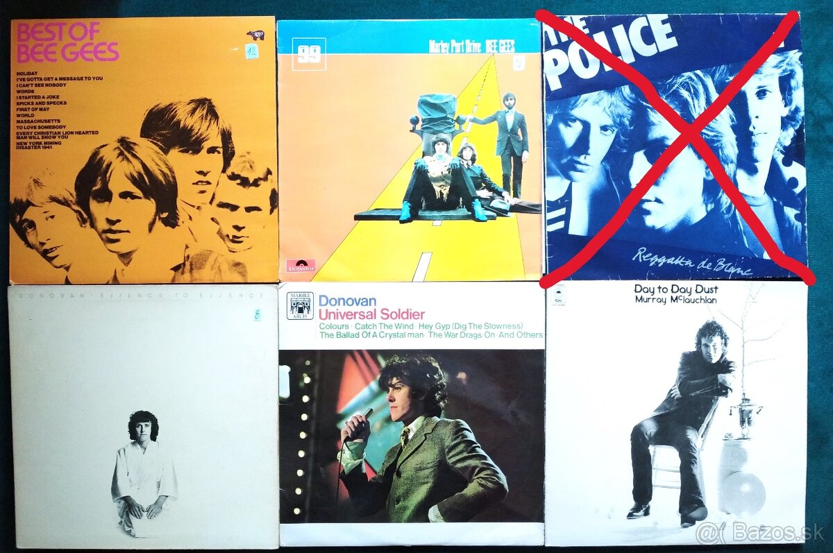 Gramofonové platne LP 1 - 6