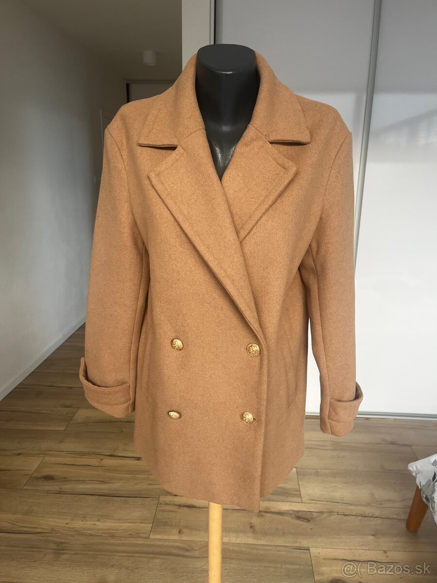 Vlneny kabát Reserved - 6