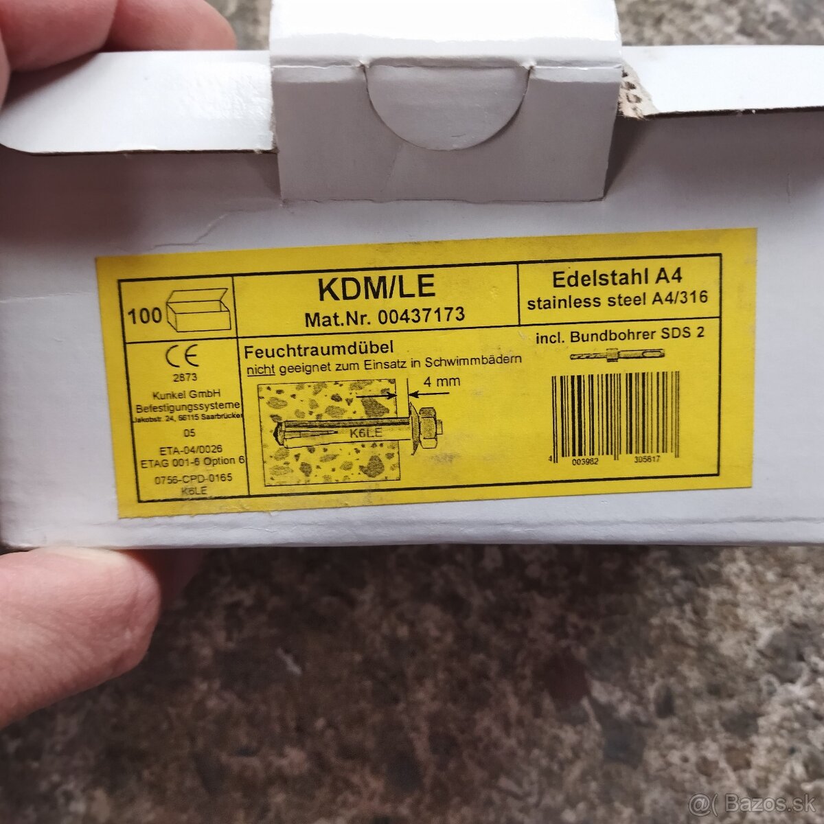 nadstavec HILTI na srobovacku na sadrokarton,material... - 6