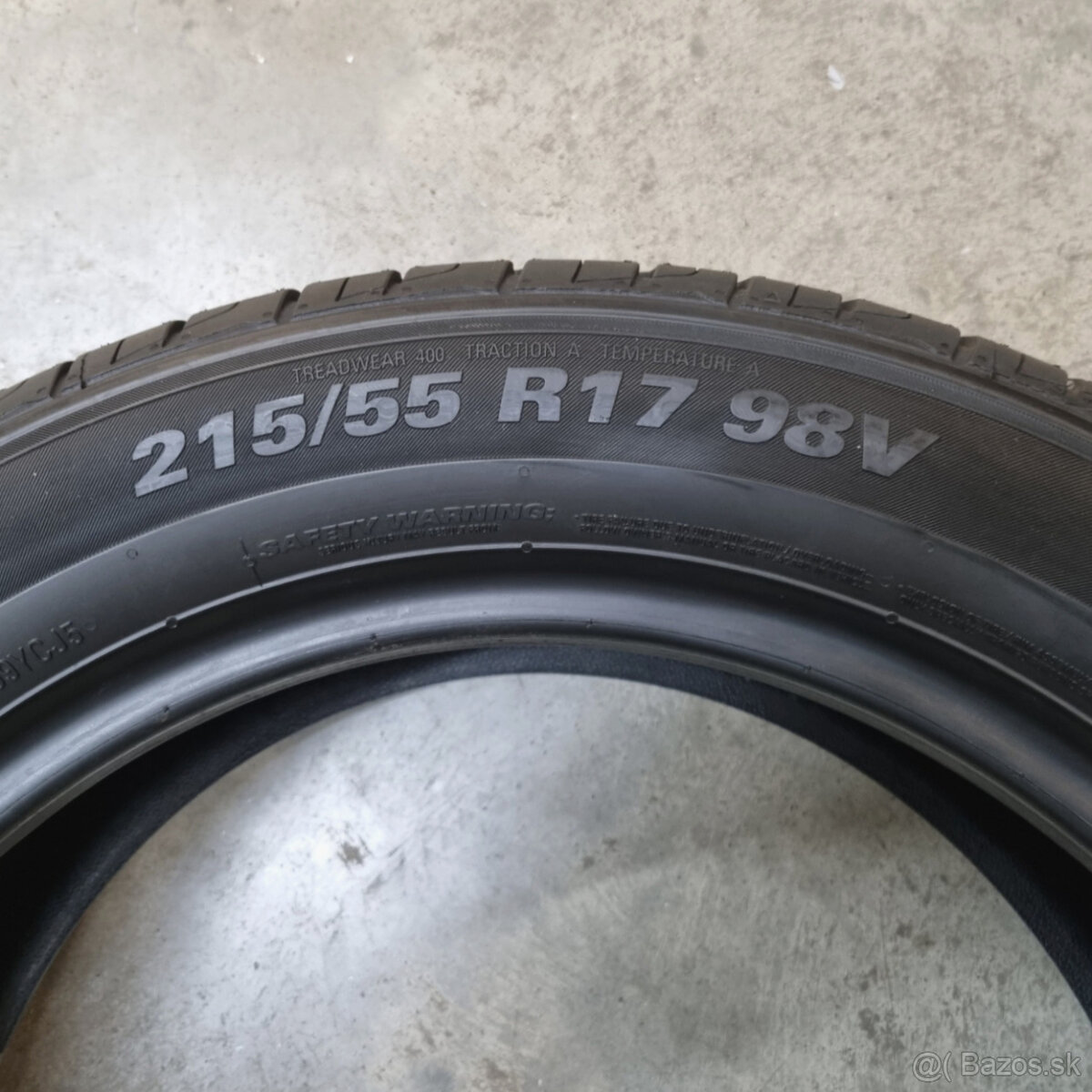 Letné pneumatiky 215/55 R17 KUMHO - 6