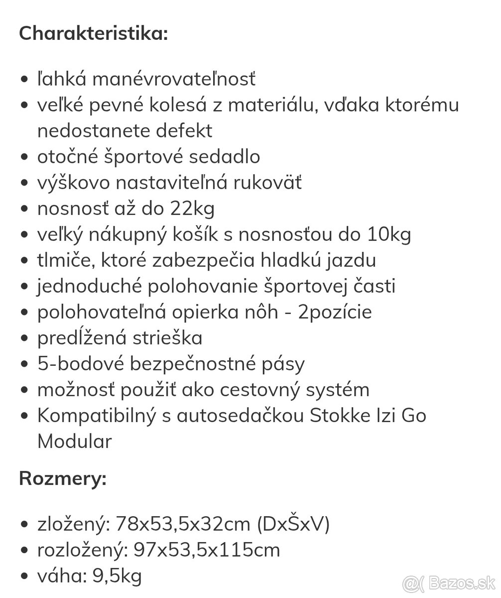 Stokke beat 3 kombinácia - 6