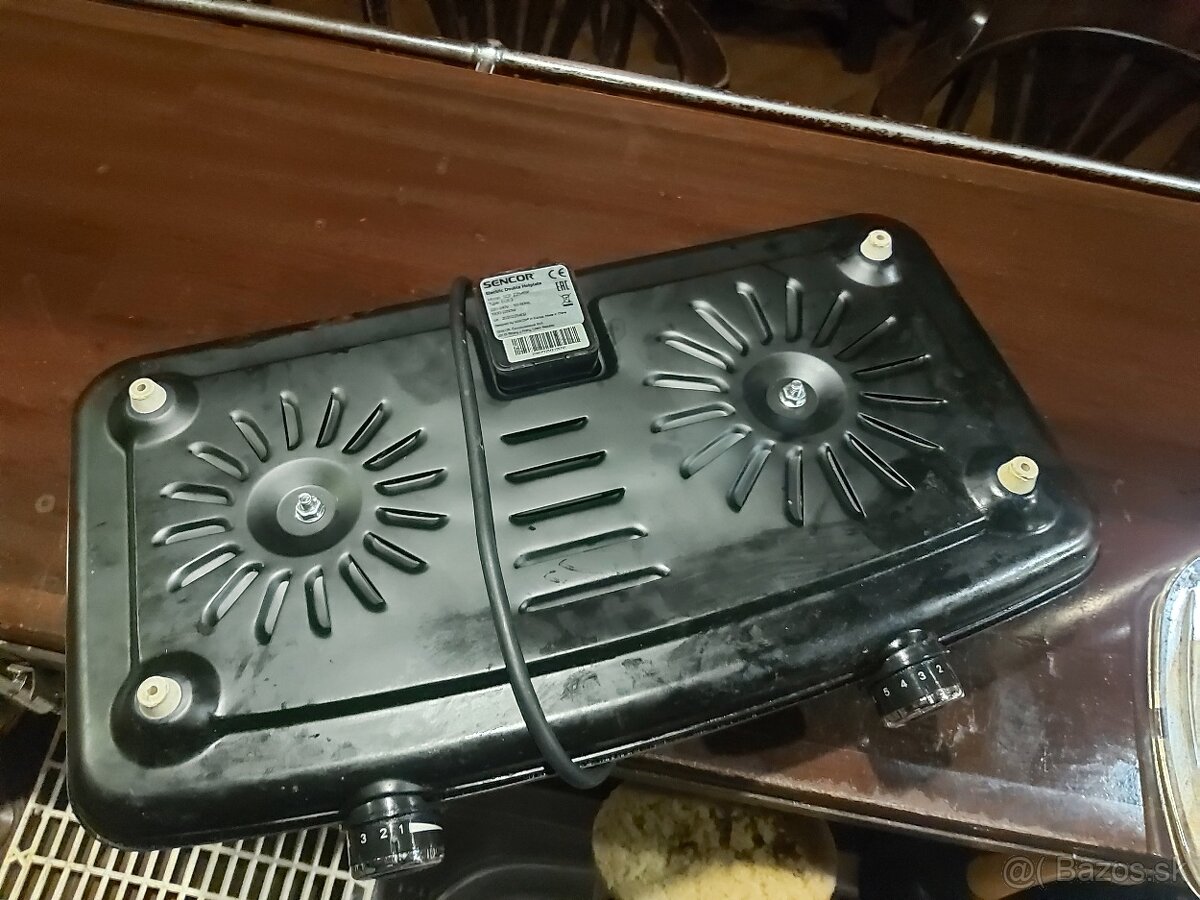 Elektrická dvojplatnička-sporák zn.Sencor - 6
