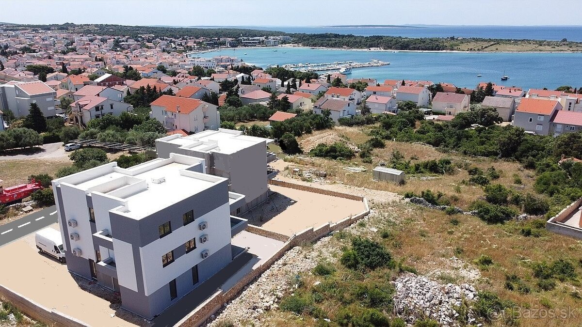 3-izb. apartmán na prízemí novostavby so záhradou,Chorvátsko - 6