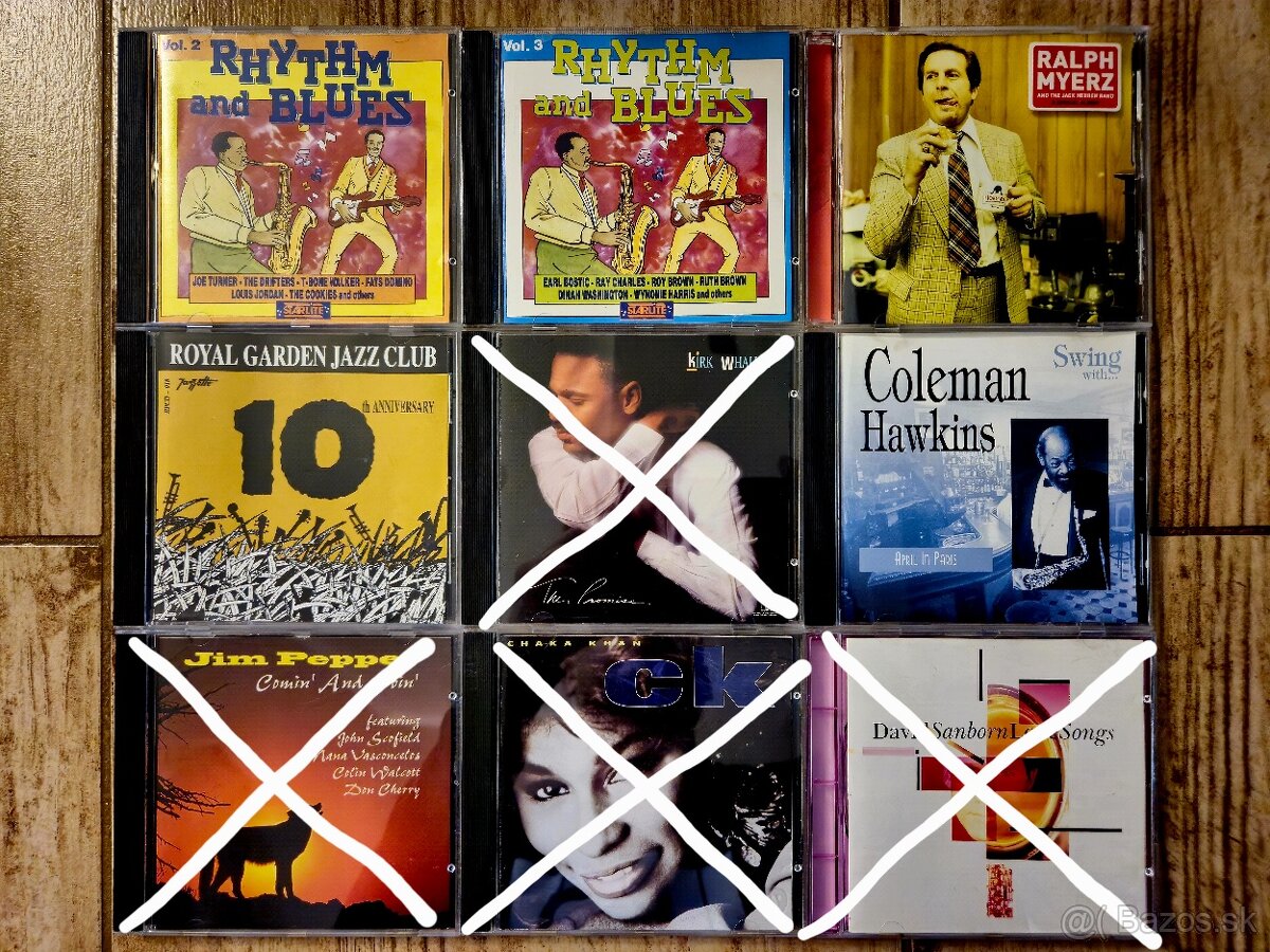 JAZZOVÉ CD - ZLACNENÉ - 6