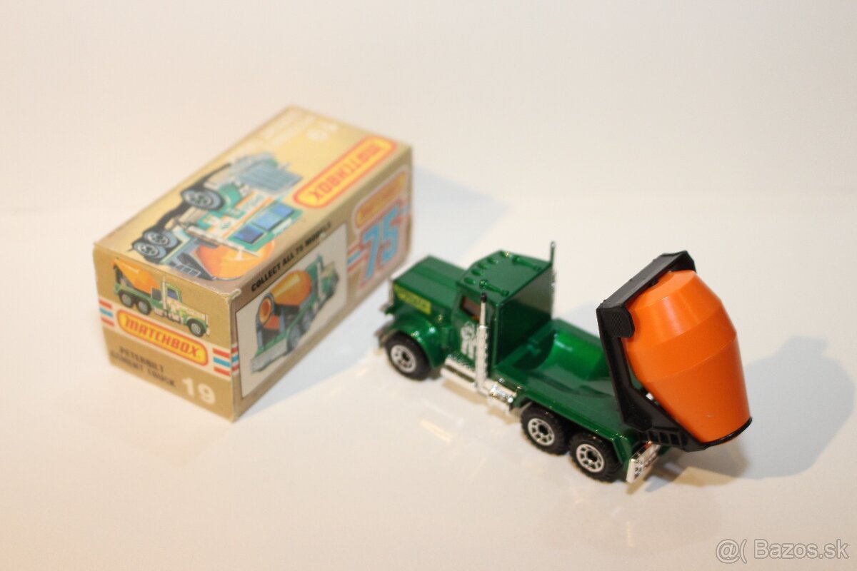 Matchbox Peterbilt cement truck - 6