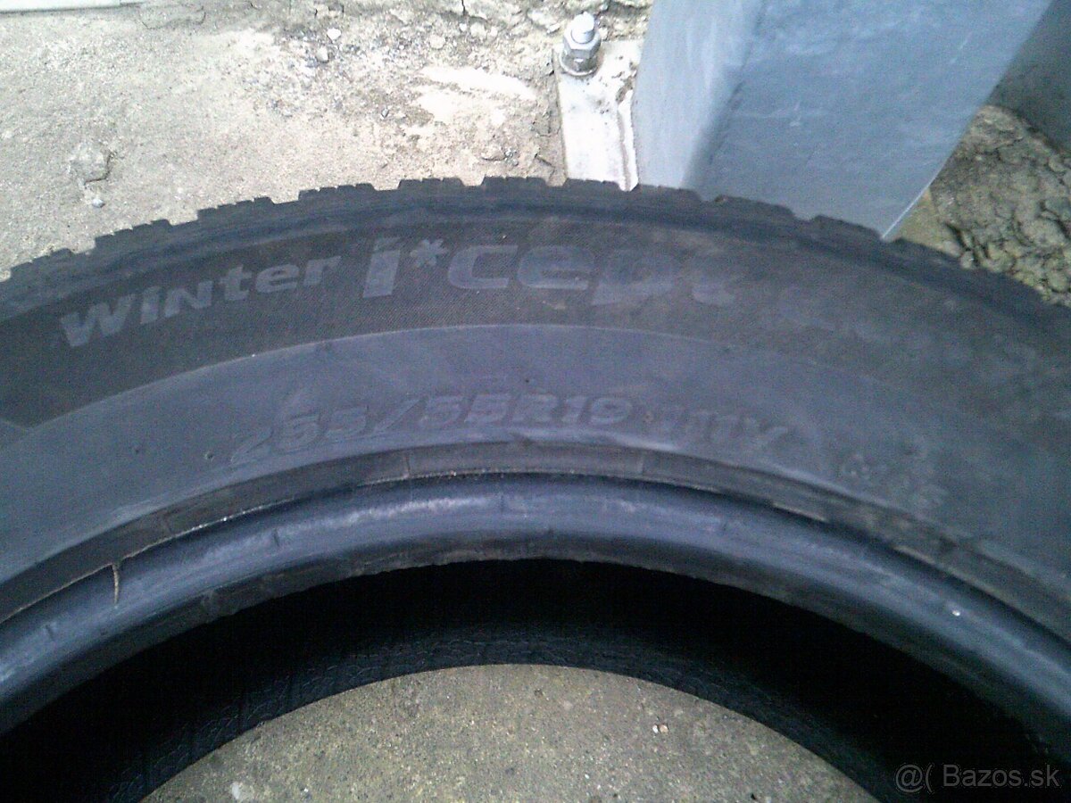 4x zimná pneu Hankook 255/55R19 - 6