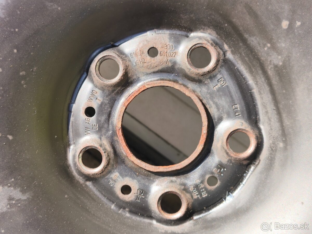 SKODA/VW DISKY R16 + 215/60 LETNE - 6