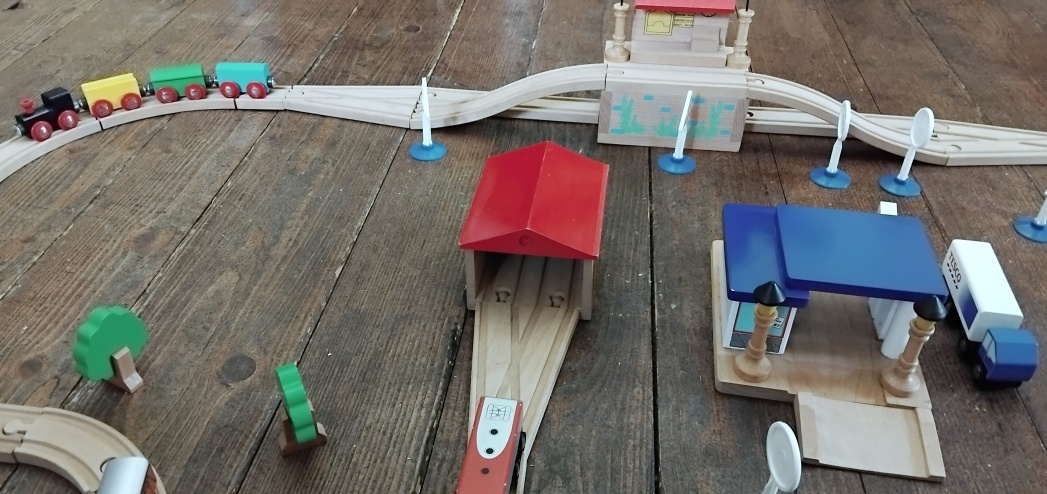 Set dreveného vláčika - 6