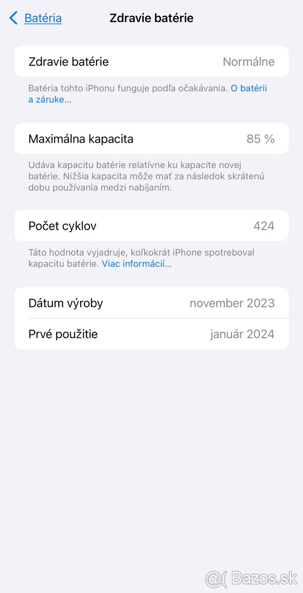 iPhone 15 Pro Max, Natural Titanium 256GB - 6