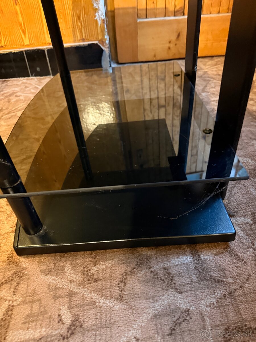 Konferencny stolik tmave sklo - 6