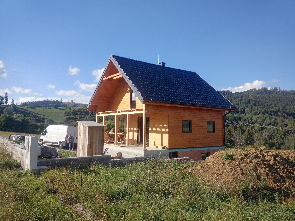 Chata, altánok, prístrešok, terasa, sauna, tesárske práce - 6