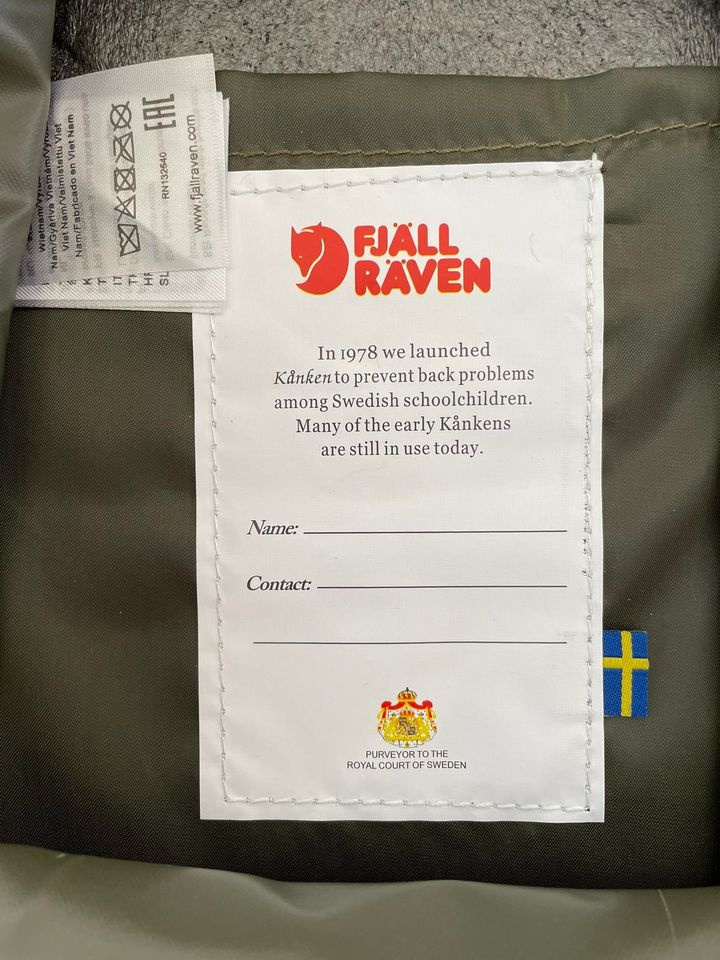 Batoh Fjällräven Kanken military zelený 7L - 6