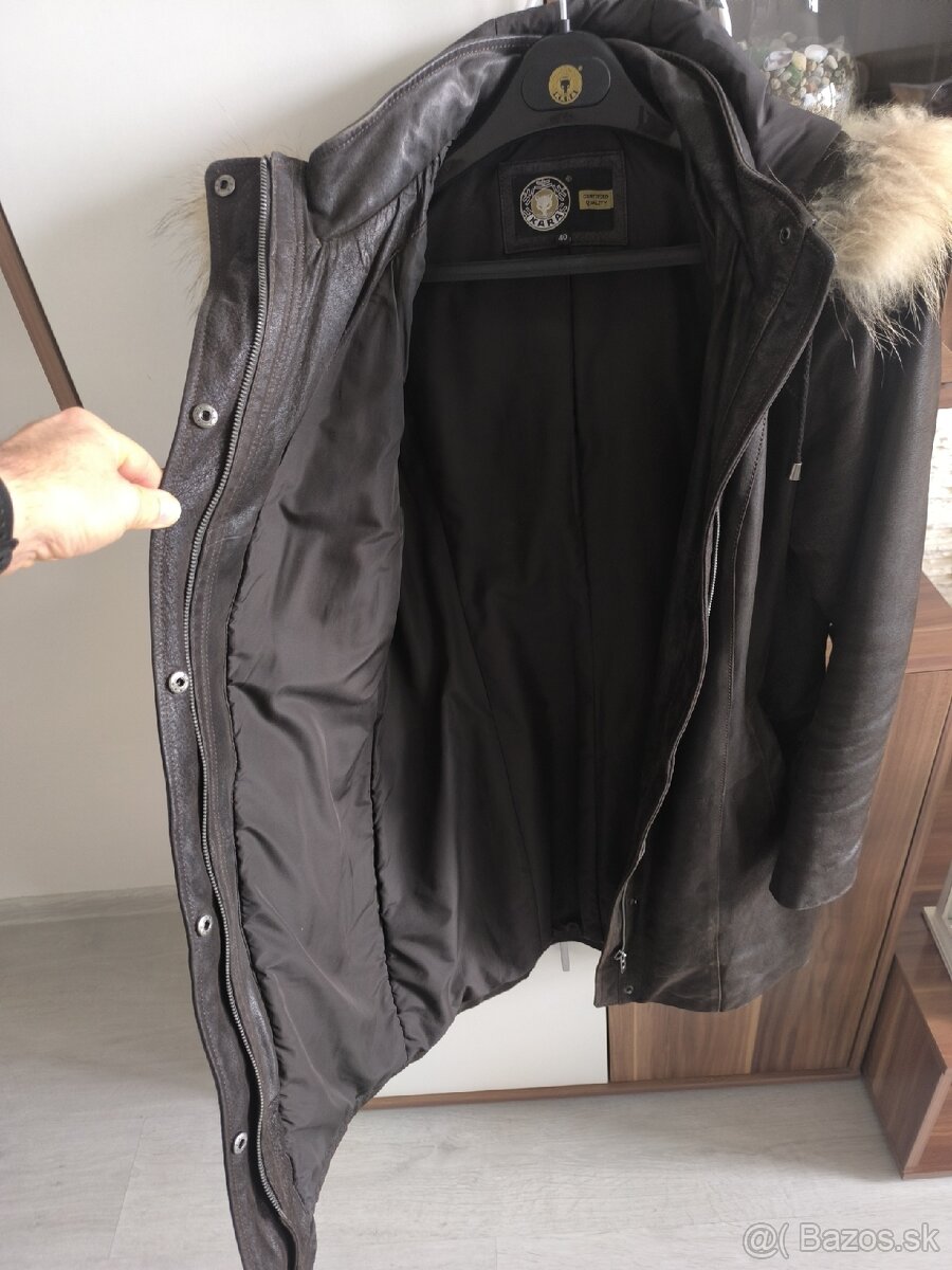 Dámska kožená bunda. - 6