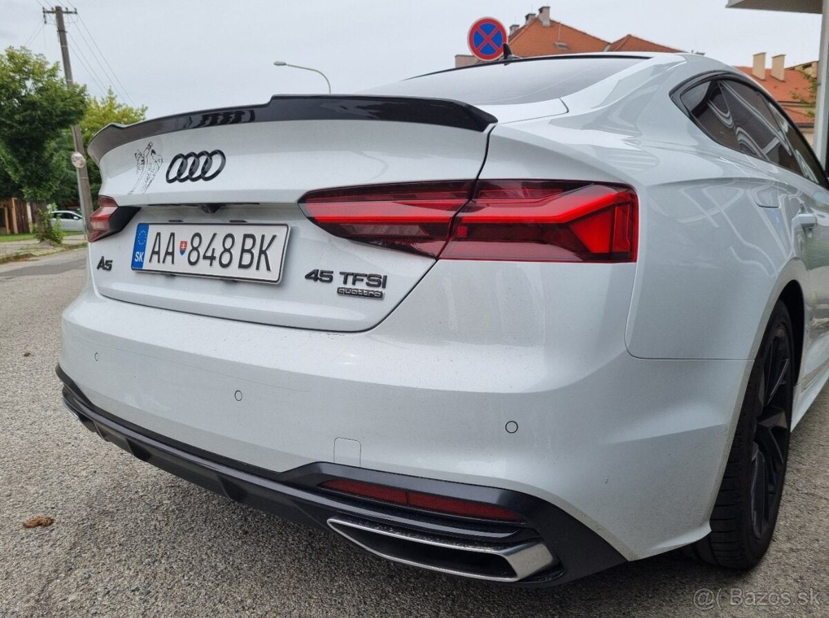 Spoiler kridlo lipko kufru AUDI A5 S5 RS5 model B9 - 6
