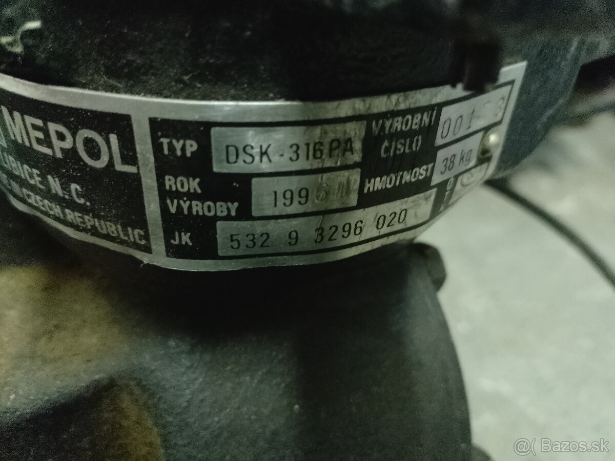 Vari převodovka DSK-316 PA,shrnovací radice ASR-2V - 6