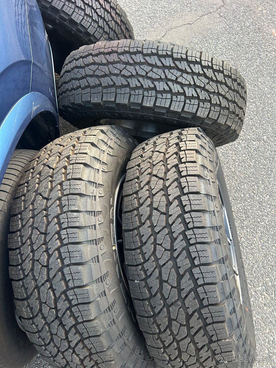 Jeep Wrangler 255/75 r17 nová sada kolesá - 6