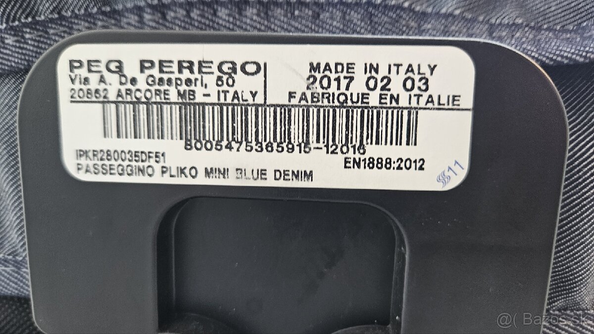 Detsky kocik golfac Peg Perego Pliko - 6