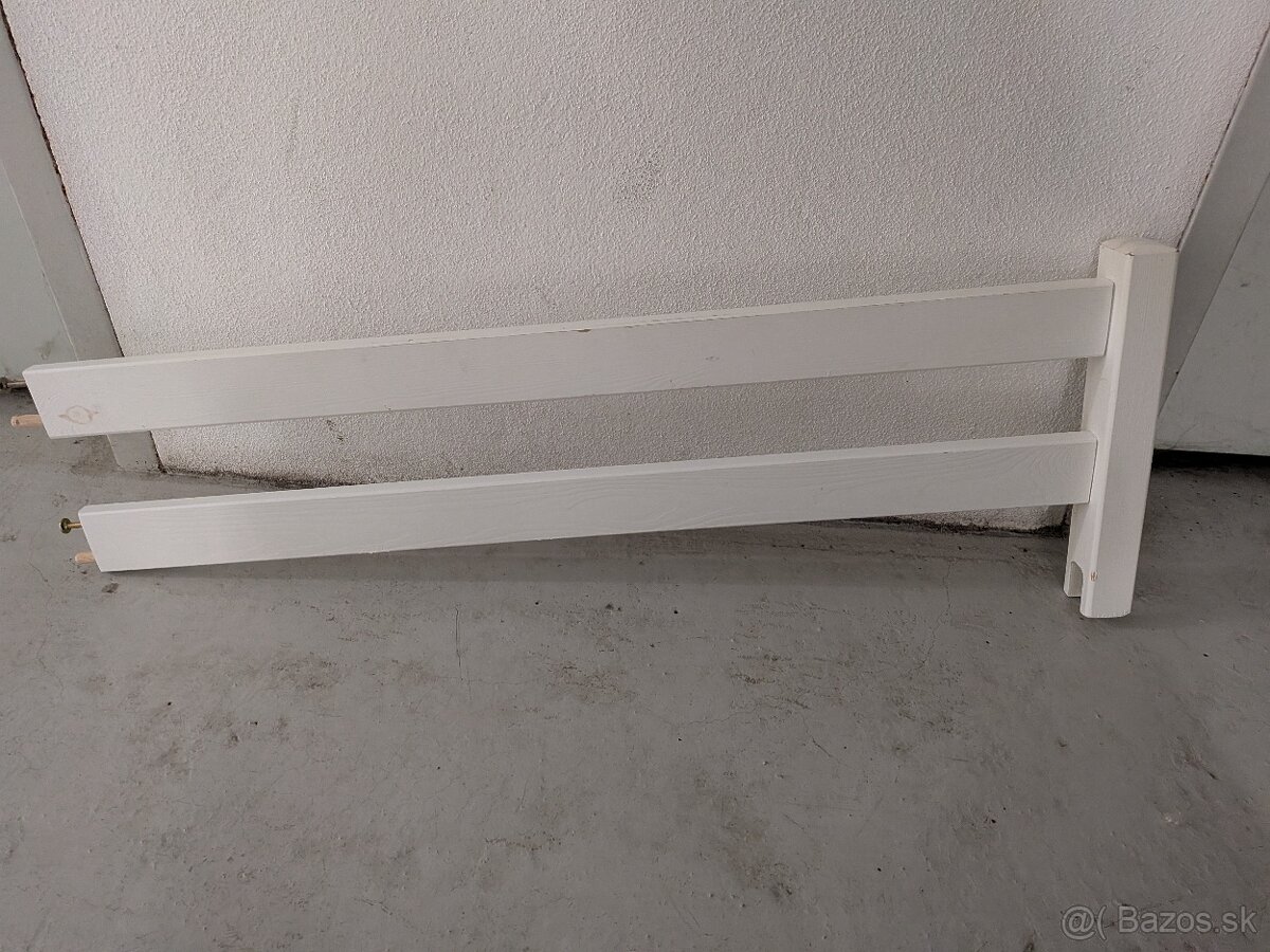 detska biela postel 180x80 cm - 6