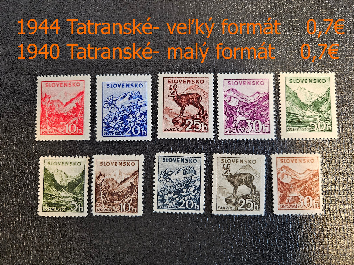 poštové známky Slovenský štát - 6