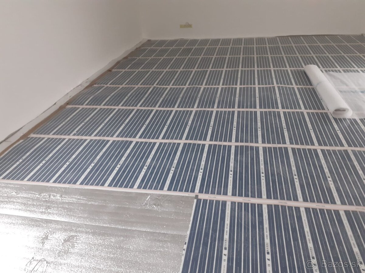 Elektrické vykurovacie fólie, podlahové kúrenie - 6