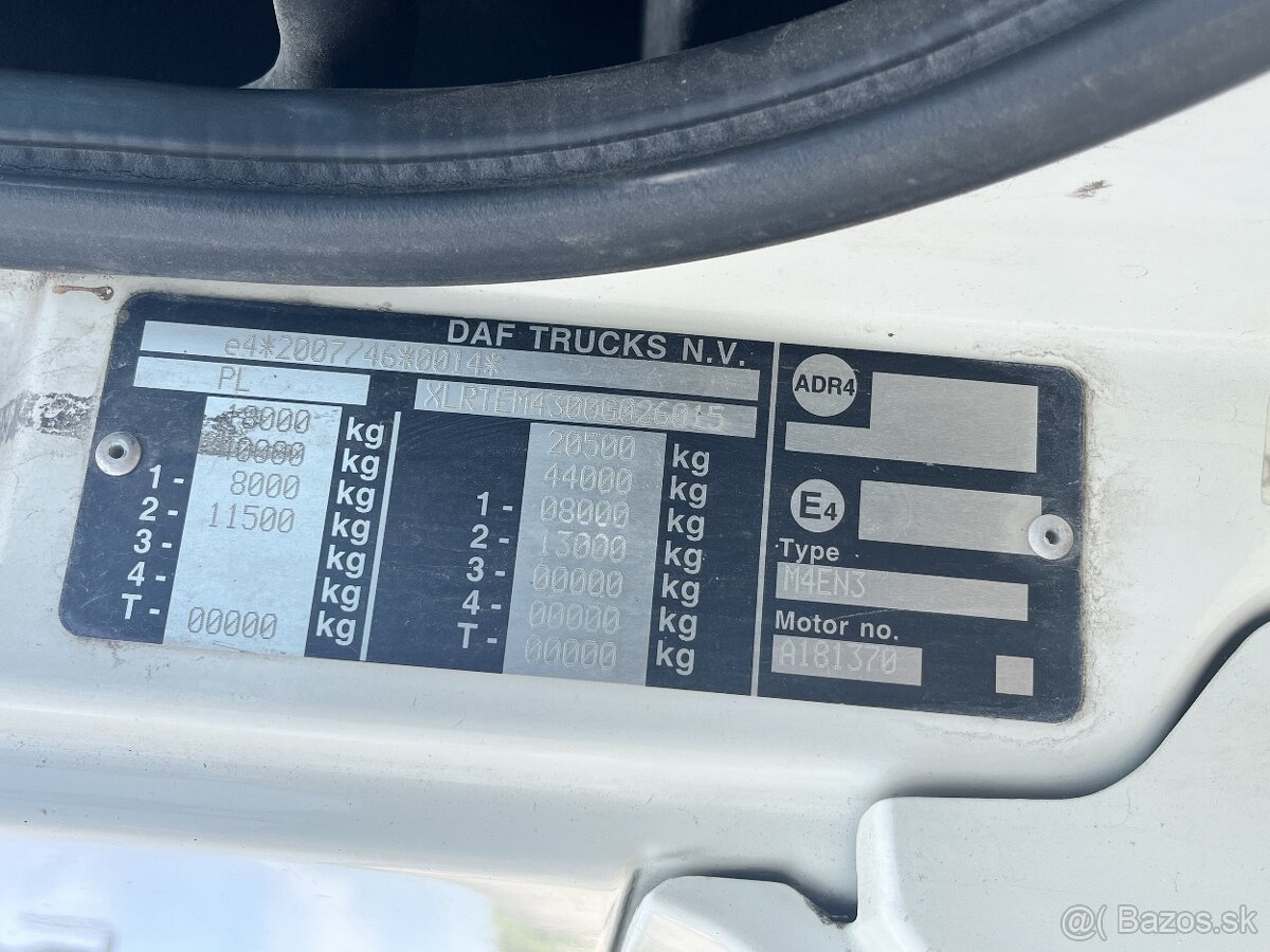 Ťahač DAF s návesom MEILLER - 6