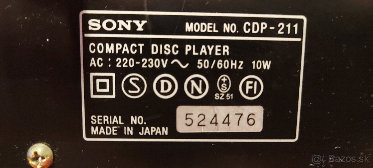 Predám CD prehrávač Philips, Sony, JVC a Denon - 6