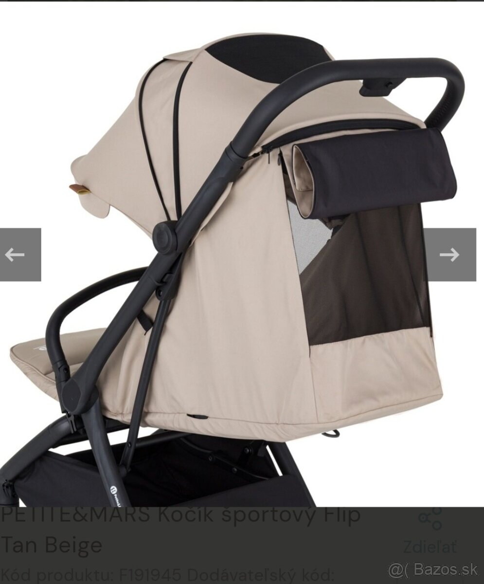 Športový kočík petite Mars flip - 6