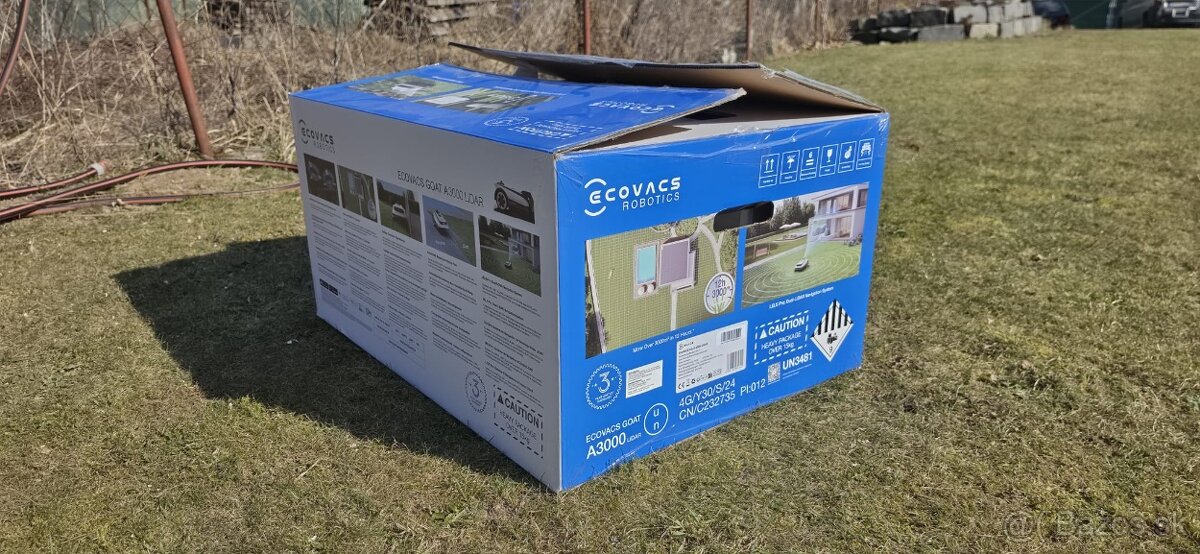 Na predaj Robotická Kosačka GOAT A3000 LiDAR PRO WHITE - 6