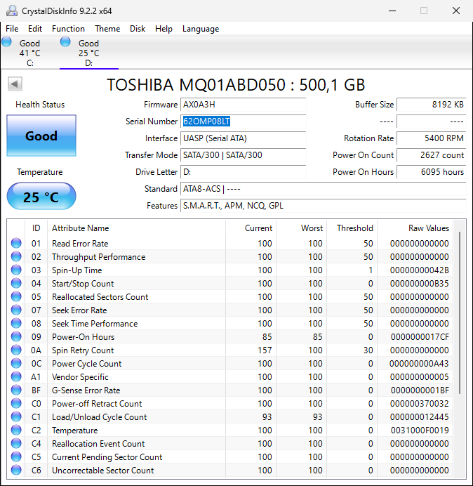 Ponukam rôzne HDD 3,5 a 2,5" - 6