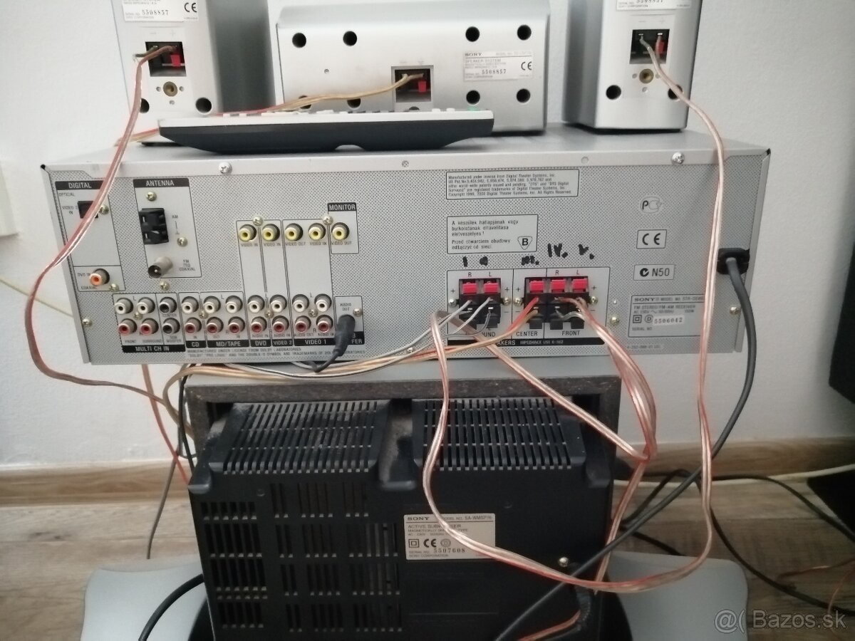 Sony hifi systém 5,1 - 6