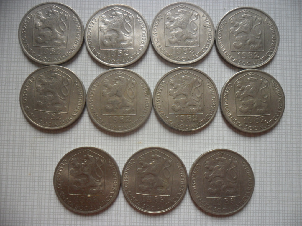 Mince ČSSR - 50 halierov - spolu 39 kusov - 6