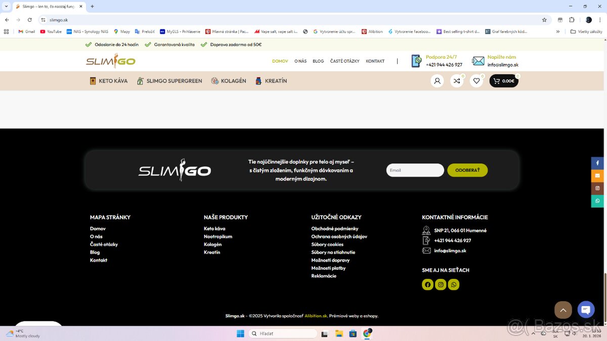 Predám prémiový e-shop SlimGo.sk - 6
