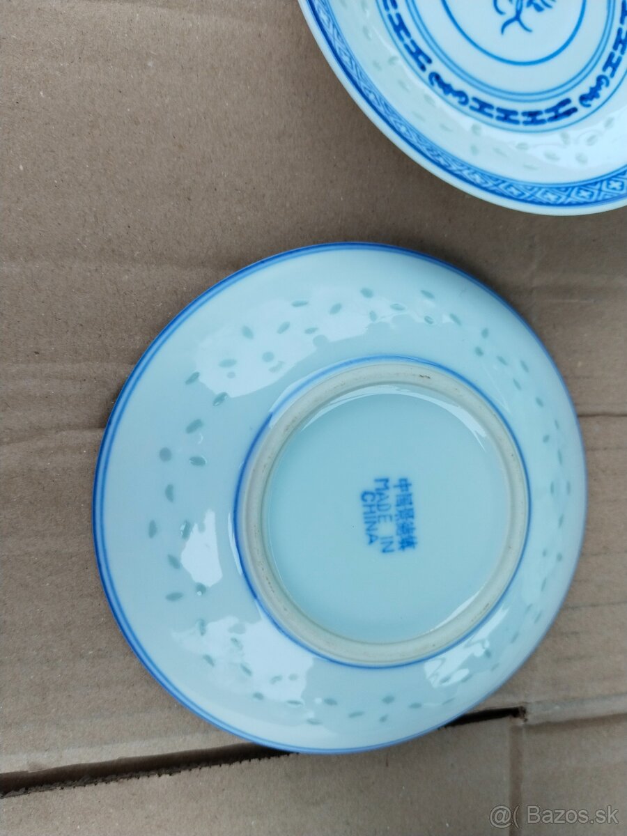 Čínsky ryžový porcelán 15ks - 6