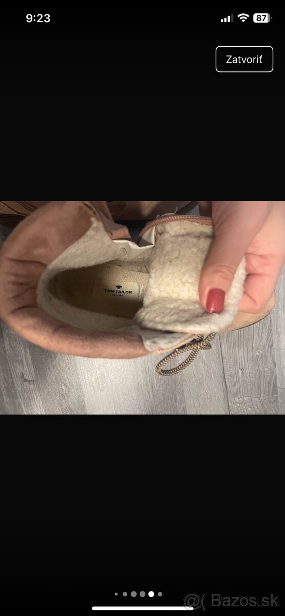 Zimné čižmy Tom Tailor v.37 - 6