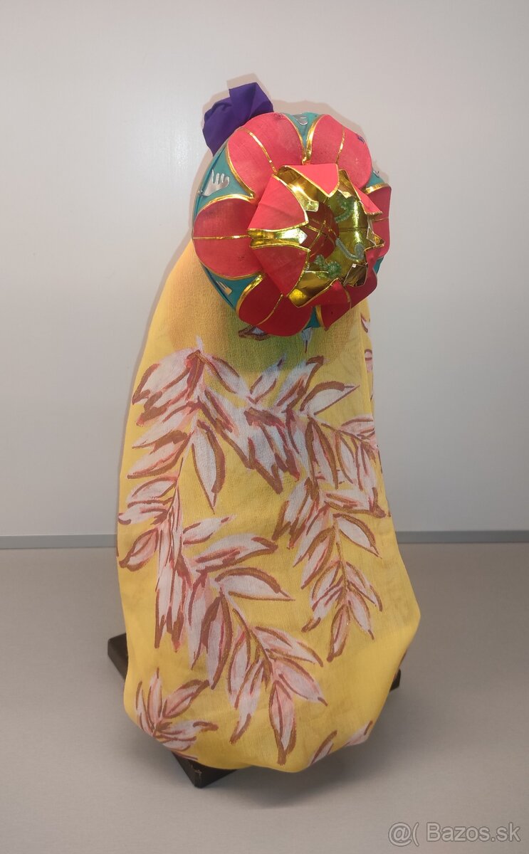 Japonská bábika s klobúkom - 6