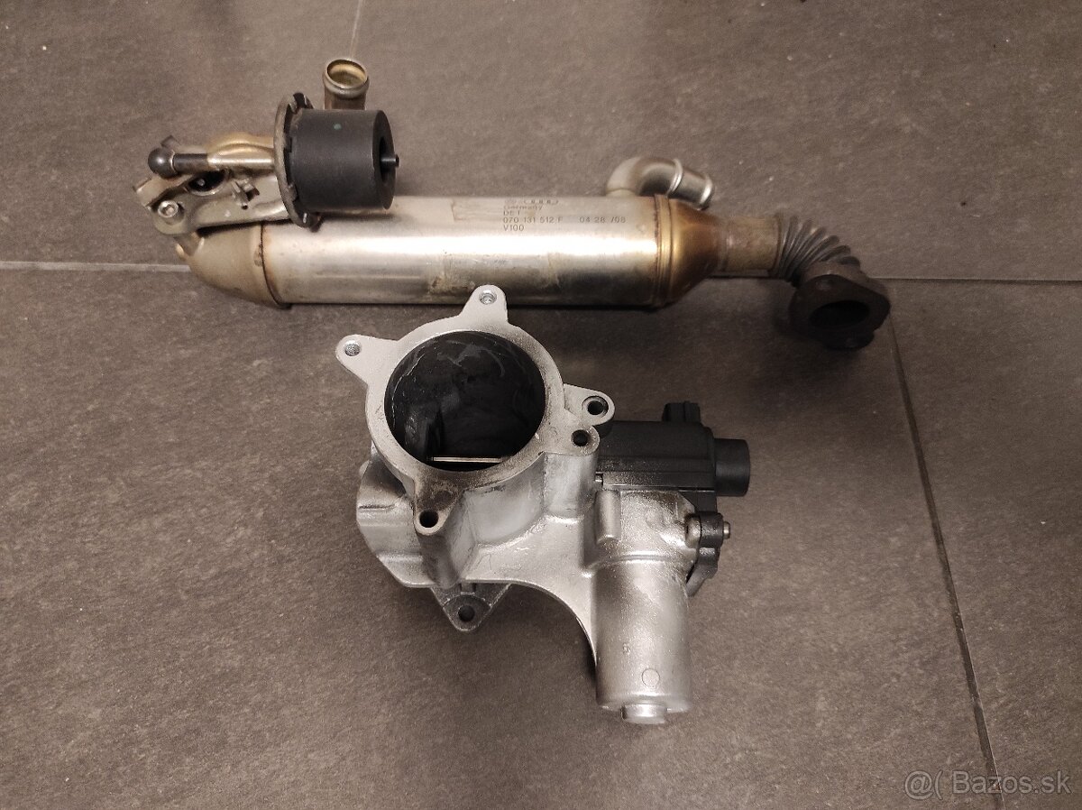 VW T5, 2.5tdi, 128kw EGR ventil originál+chladič EGR - 6