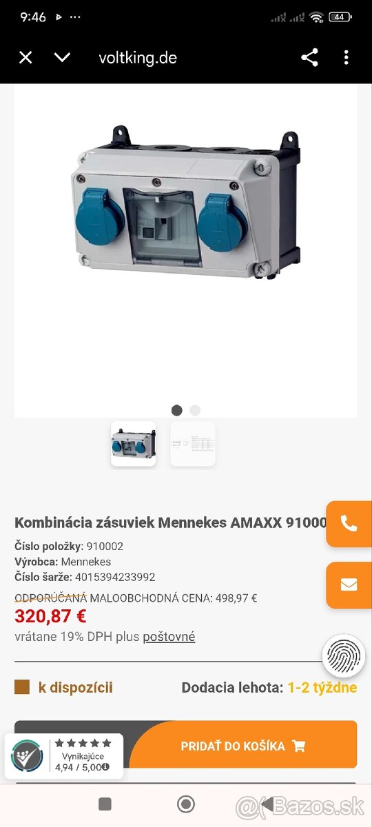 Elektrický rozvádzač Mennekes - 6