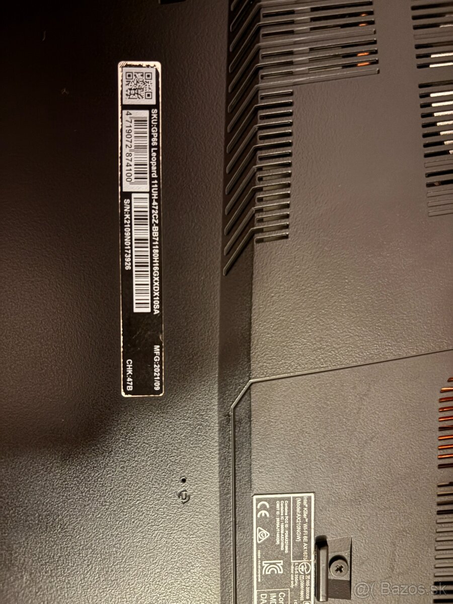 🖥️ MSI GP66 Leopard 11UH – Herný notebook s RTX 3080 🖥️ - 6