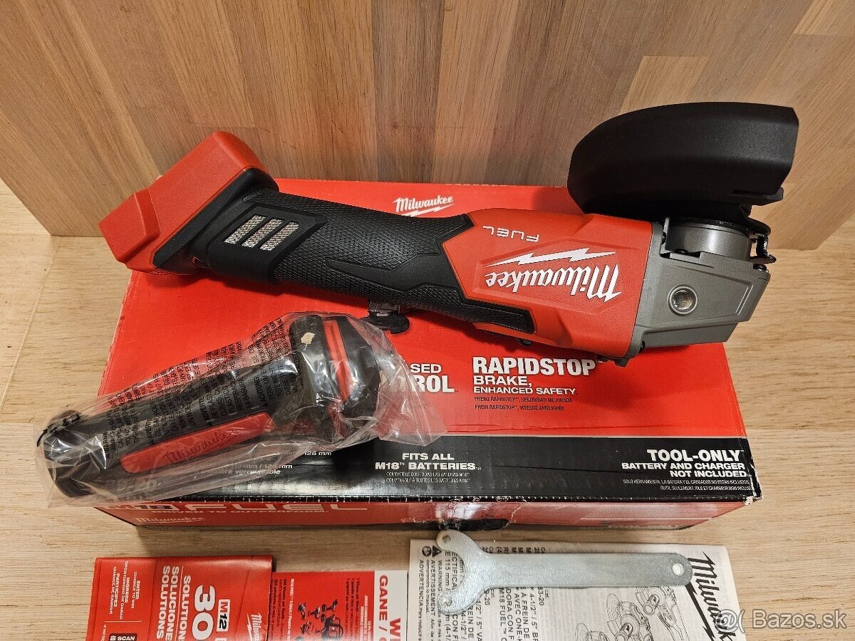 M18 FSAGV125-0 s voličom otáčok - 6