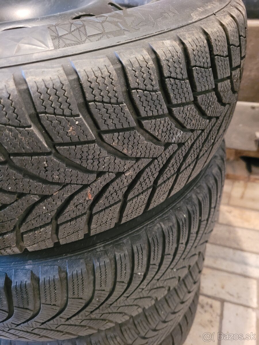 Zimné pneu na plechoch 5x114,3mm a 66,1mm - 6