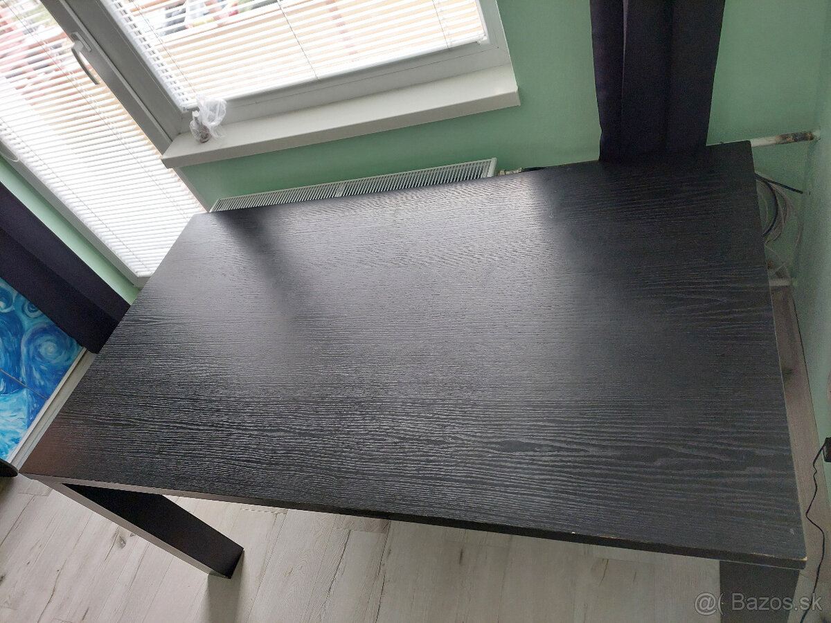 Stôl čierny, 160 x 90 - 6