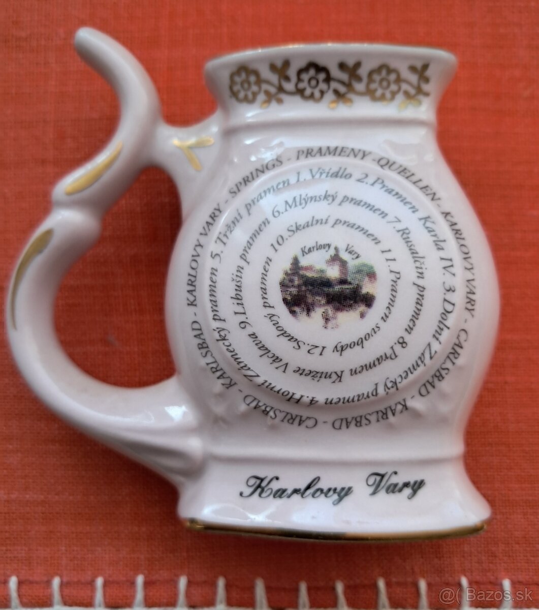 Dekorácia - ružový porcelán - 6