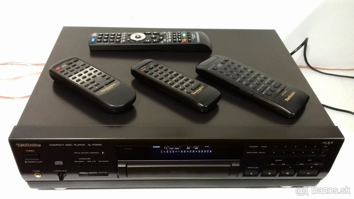 ClassAA spickovy CD prehravac TECHNICS SL-PS840, Japan, AC54 - 6