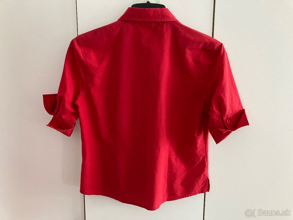 Elegantna cervena bluzka 36 - 6