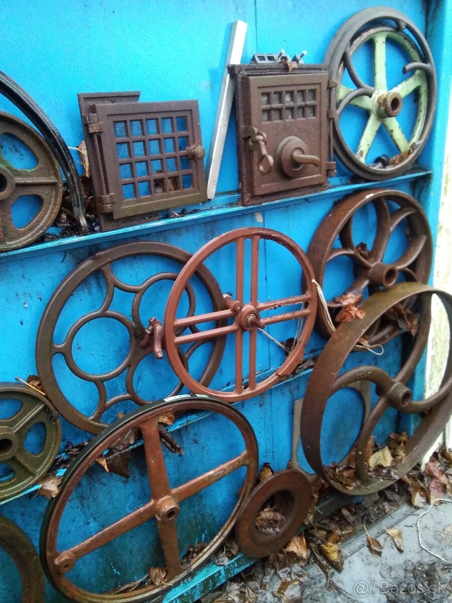 Predám liatinové mriežky, dvierka.. - 6